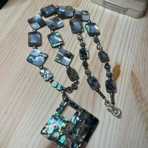 Elegant Abalone Shell Necklace